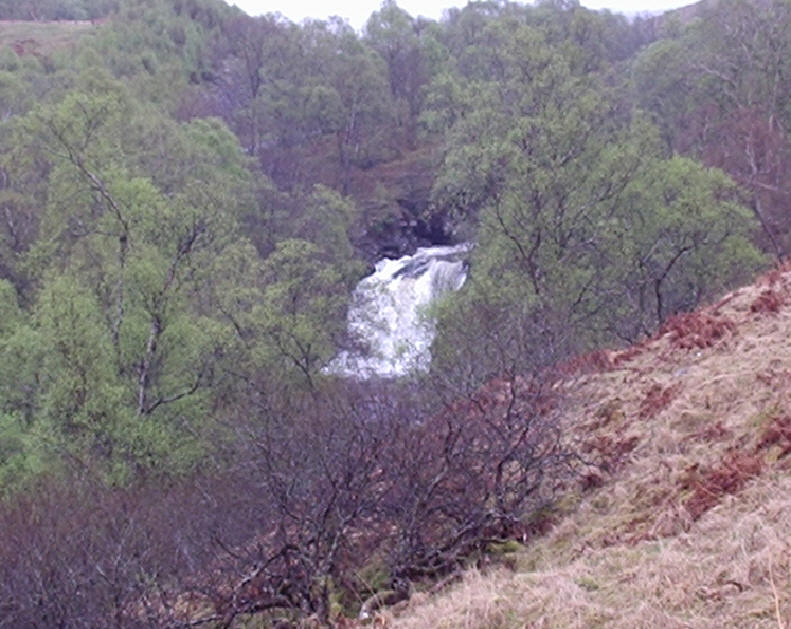 Waterfalls in Glen Falloch